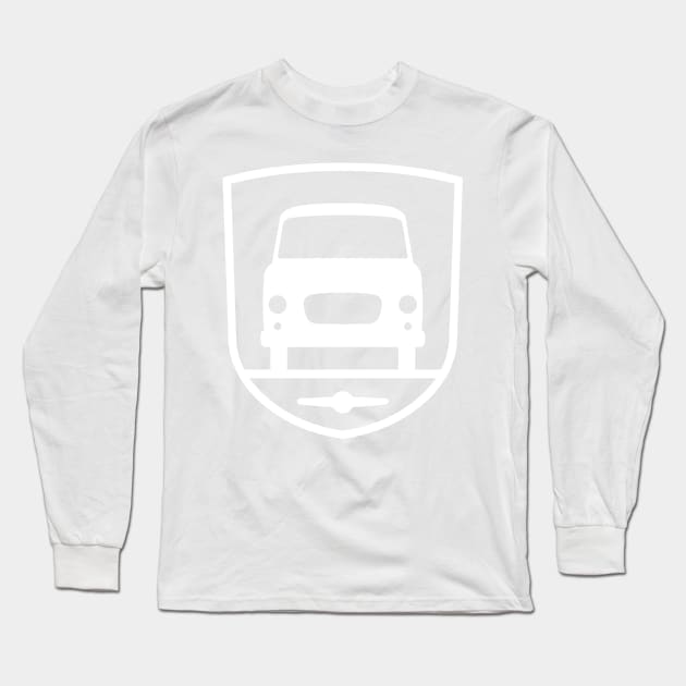 B1000 coat of arms (white) Long Sleeve T-Shirt by GetThatCar